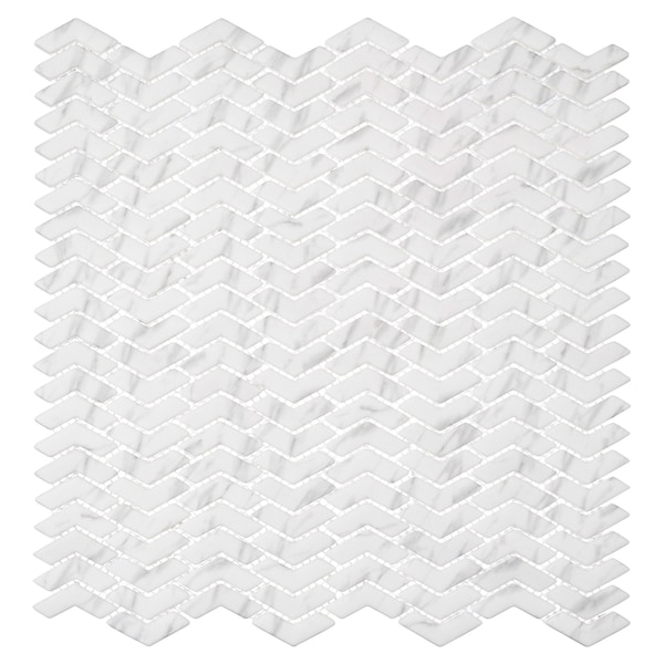 Andova Tiles ANDOVA TILES Sansill 0.5" x 1.5" Glass Herringbone Mosaic Tile ANDSAN220 - main